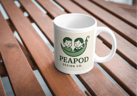 Peapod Design Co. Coffee Mug